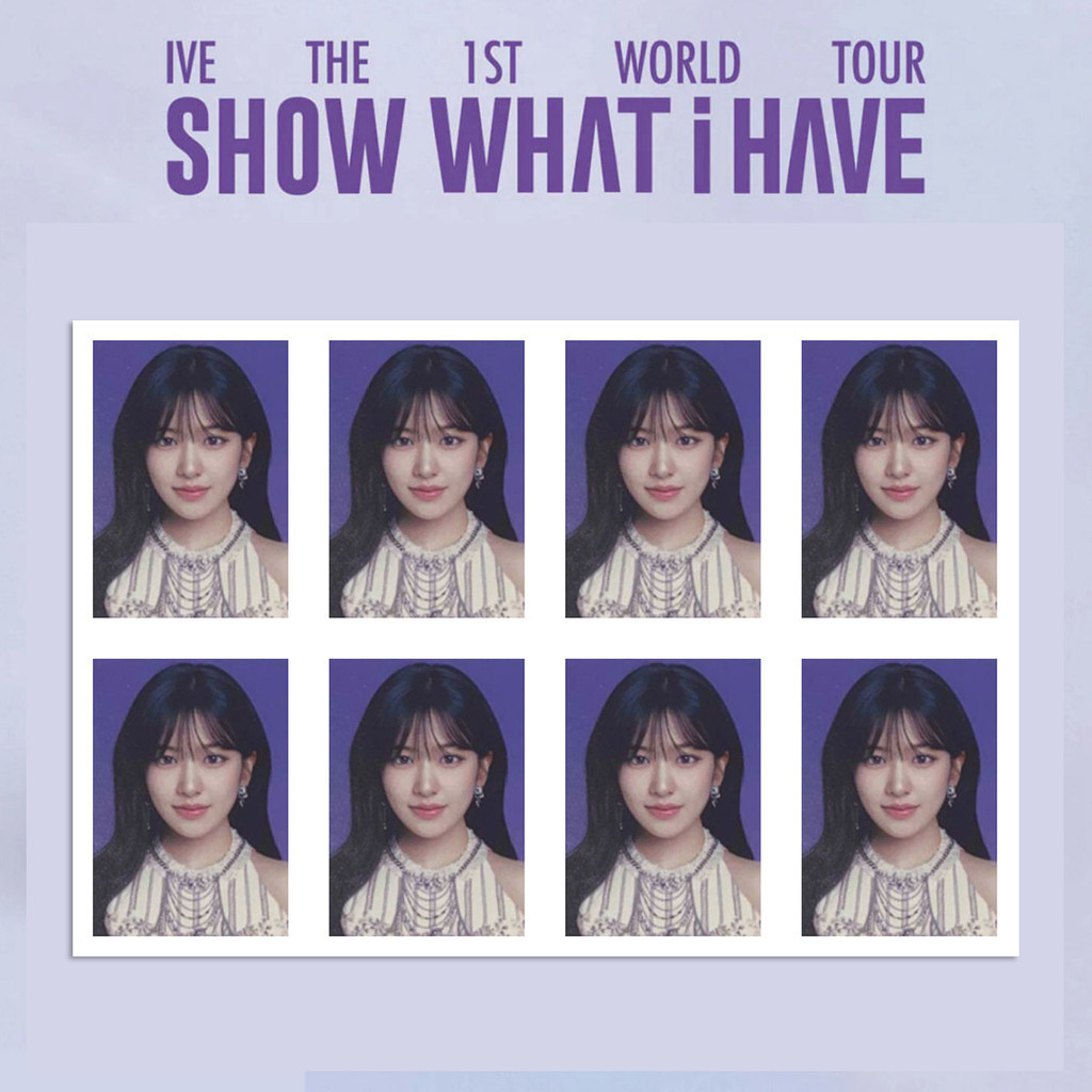IVE SHOW WHAT i HAVE DVD 3cm Photo Passport Photo Fu ID Photo GAEUL