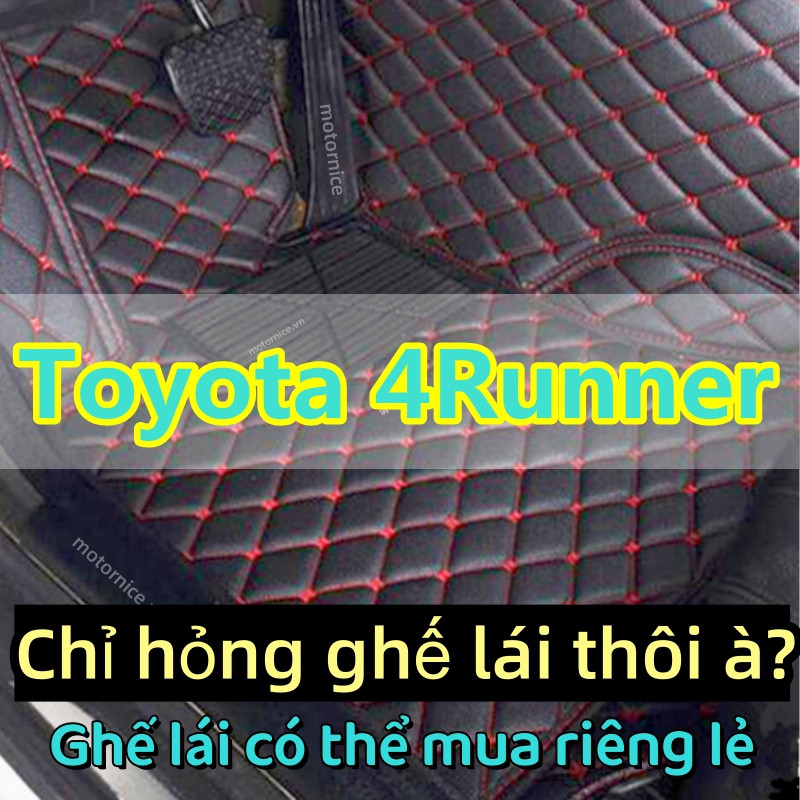 (Còn hàng) Dành riêng cho 【Toyota 4Runner ] – Thảm sàn ghế lái đơn lẻ, bao trọn toàn bộ, thảm cho mộ