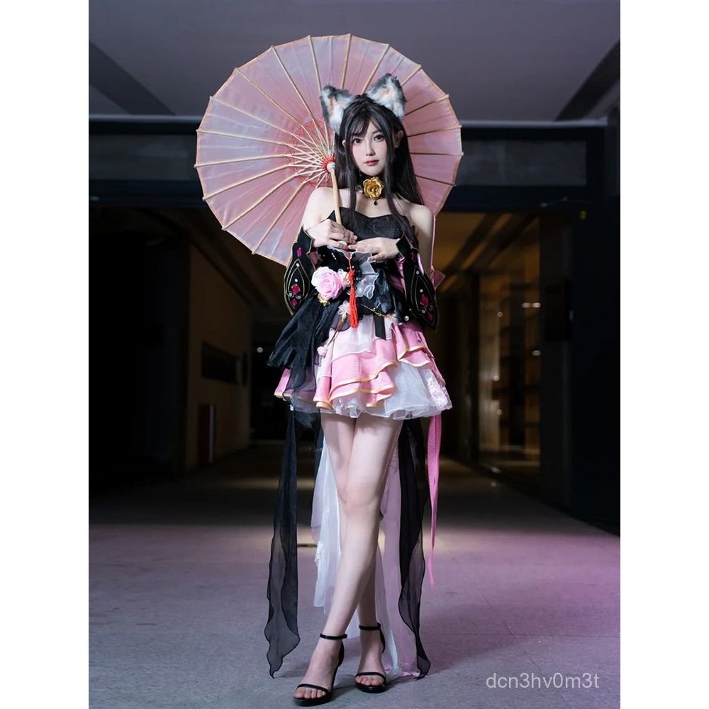 Trang phục cosplay Hồ Đào game Naraka Bladepoint phong cách cung đình lộng lẫy