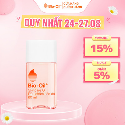 Dầu dưỡng da giúp cải thiện khô sạm và đều màu da, hỗ trợ cải thiện vết rạn da - BIO-OIL Skincare Oil (chai 60ml)