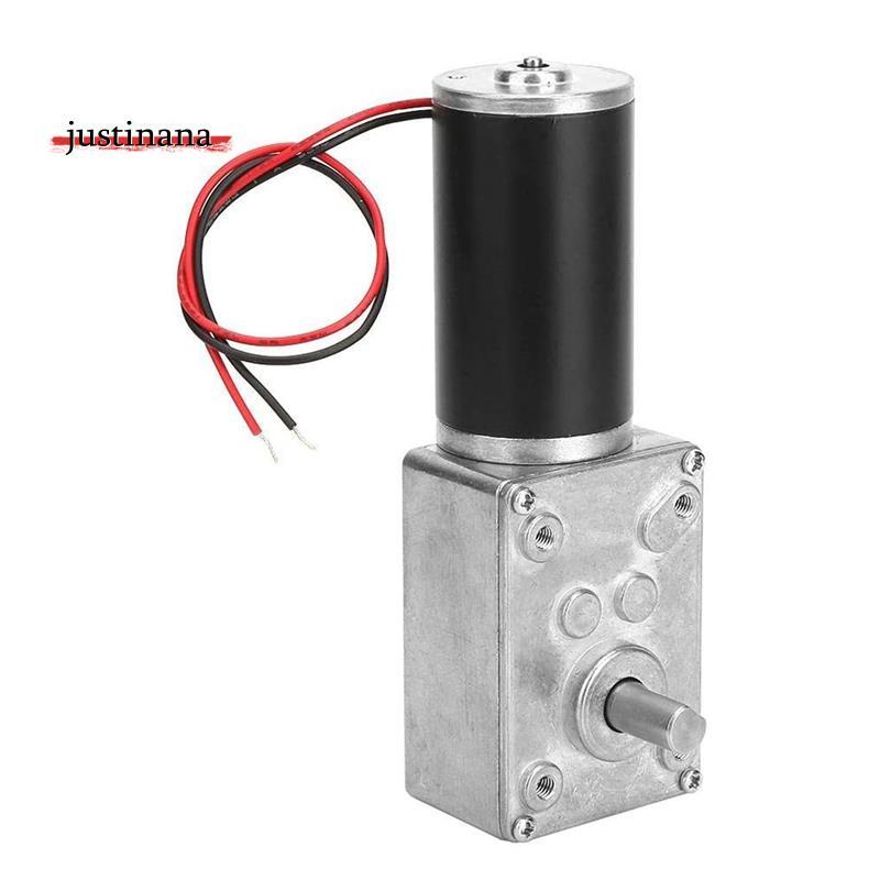 Động cơ điện giảm tốc độ xoắn cao DC 12V Trục 8mm (12V 16RPM)