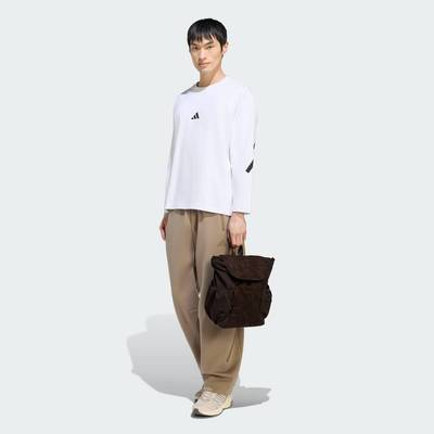 adidas Lifestyle Soft Lux Flap Backpack Unisex Brown KH2350