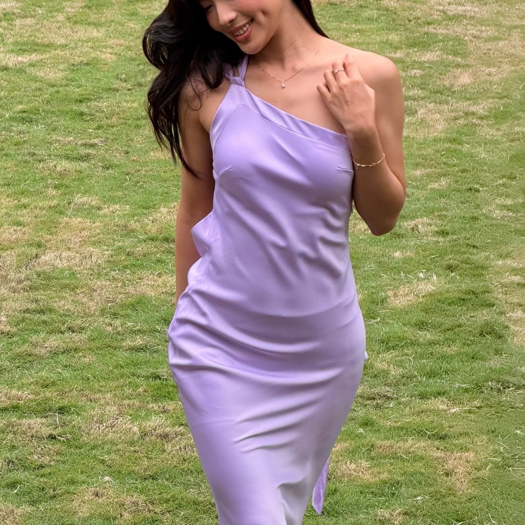 Đầm lụa dài Josephine
