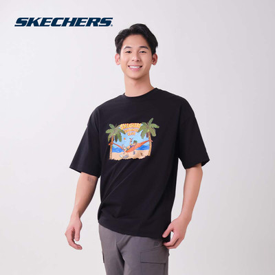 Áo Thun Tay Ngắn Unisex Skechers Skechers X Cloakwork Short Sleeve Tee - SL326U664-0018
