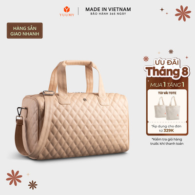 Túi du lịch Yuumy (Thời trang nữ tiện lợi cỡ lớn - Túi da Seasand YMTR5) Bagsmart