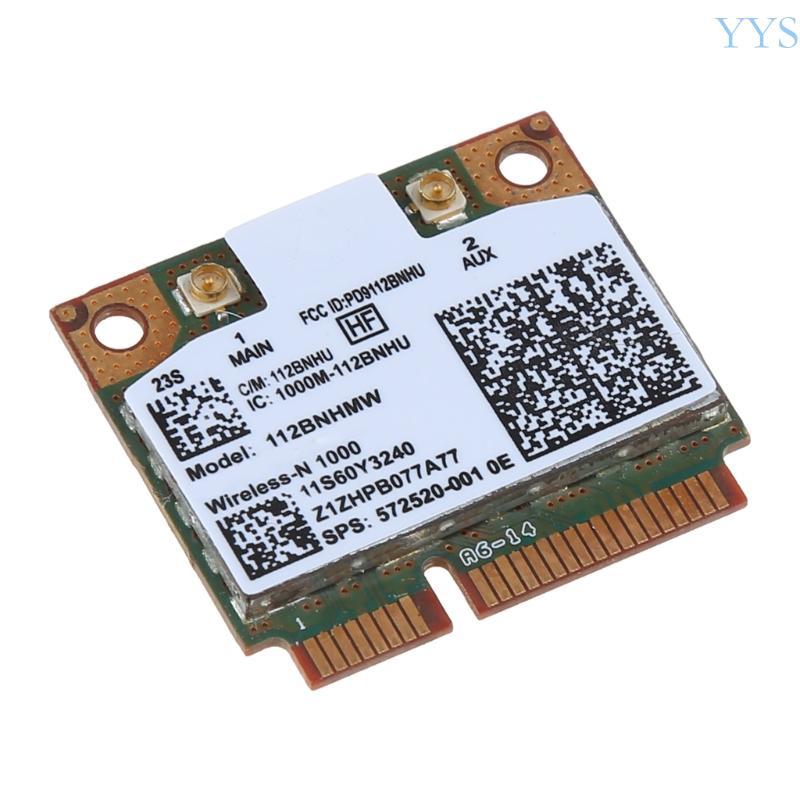 YYS 112BNHMW Half Mini Pci-e WLAN Thẻ WiFi 572520-001 0G cho Laptop