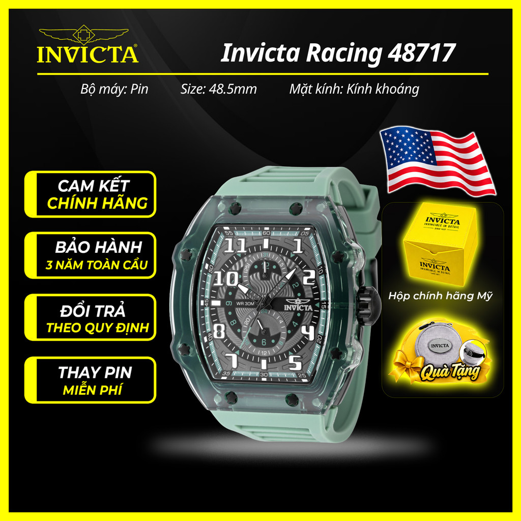 Đồng Hồ Nam Invicta Invicta Racing 48717 48.5mm Chính Hãng