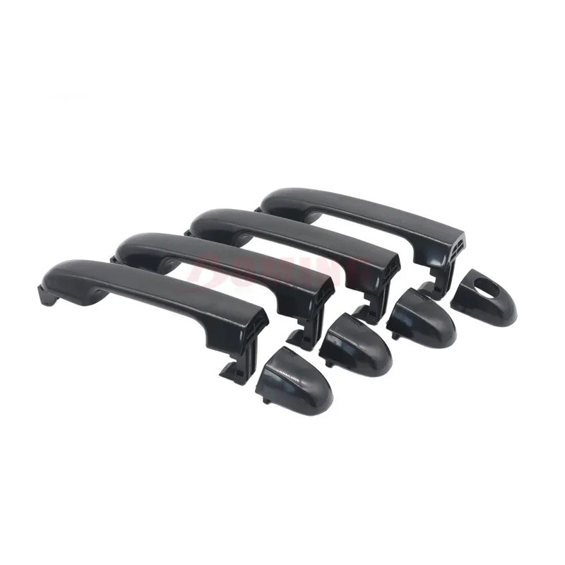 Ly 4 CÁI Cho HYUNDAI i20 2007-14 Phía Trước Phía Sau Trái Phải Bên Ngoài Tay Cầm Cửa Đen 826511J000 