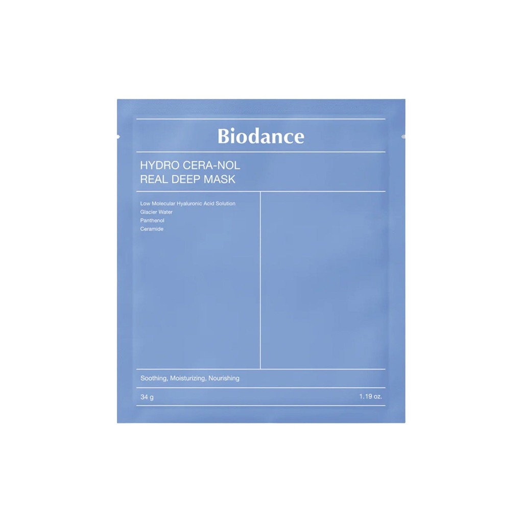 Biodance Hydro Cera-nol Real Deep Mask (4 Pack)