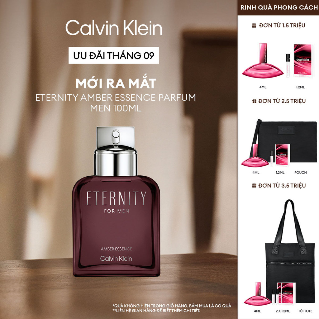 Nước hoa Nam Calvin Klein Eternity Amber Essence Parfum Intense 100ml