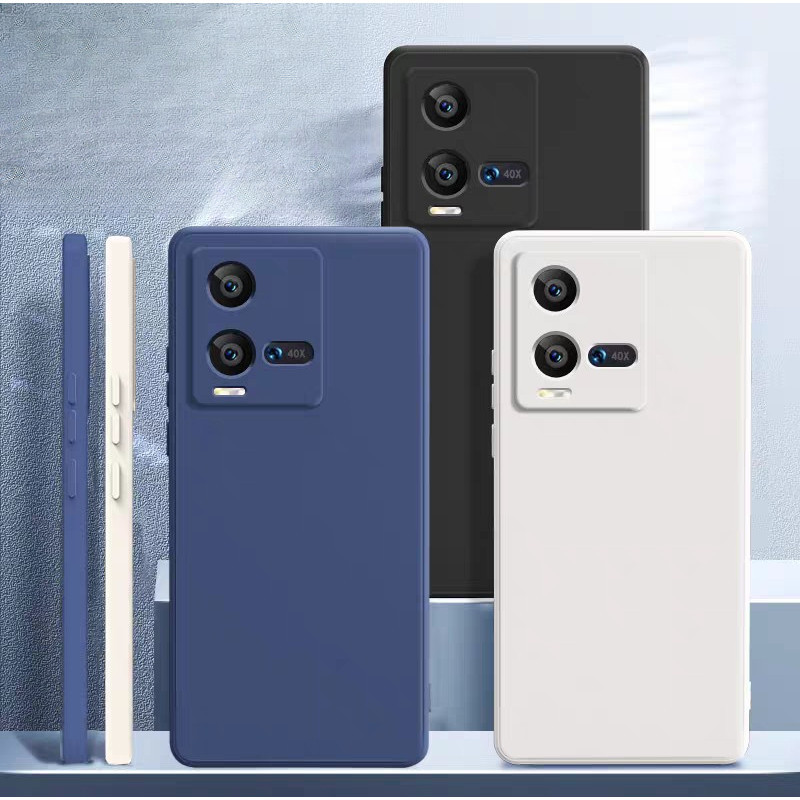 Ốp Điện Thoại Silicon Lỏng Cho vivo iQOO 10 Và iQOO 10 Pro Slim Chống Sốc Bảo Vệ Cov