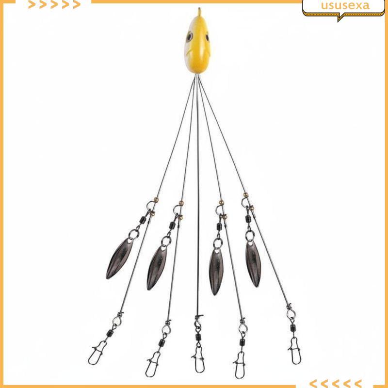 Alabama Rig Soft Swimbait Umbrella Rig Thiết kế lấy cảm hứng từ sinh học cho ngư dân Bass, Anglers