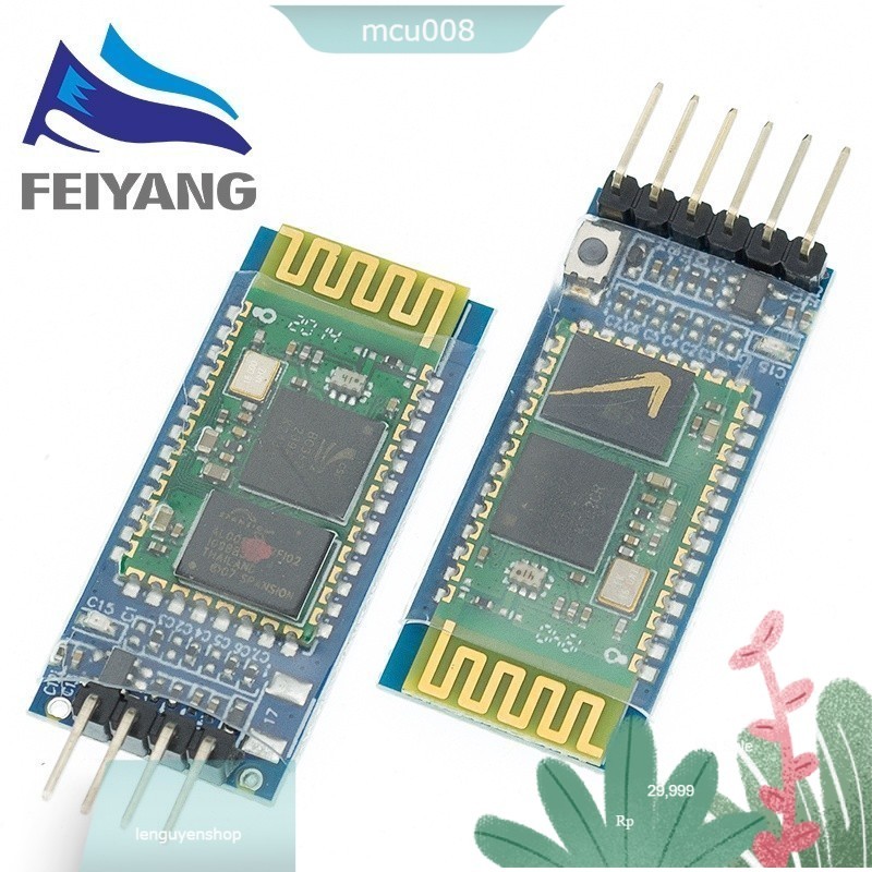 183 Mô Đun Truyền Dữ Liệu Không Dây Hc05 HC06 TX RX HC-06 HC-05 Cho Arduino