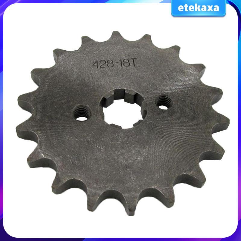 Bánh xích trước 18T 17mm 428 Bánh xích cho xe đạp 110cc 1250cc