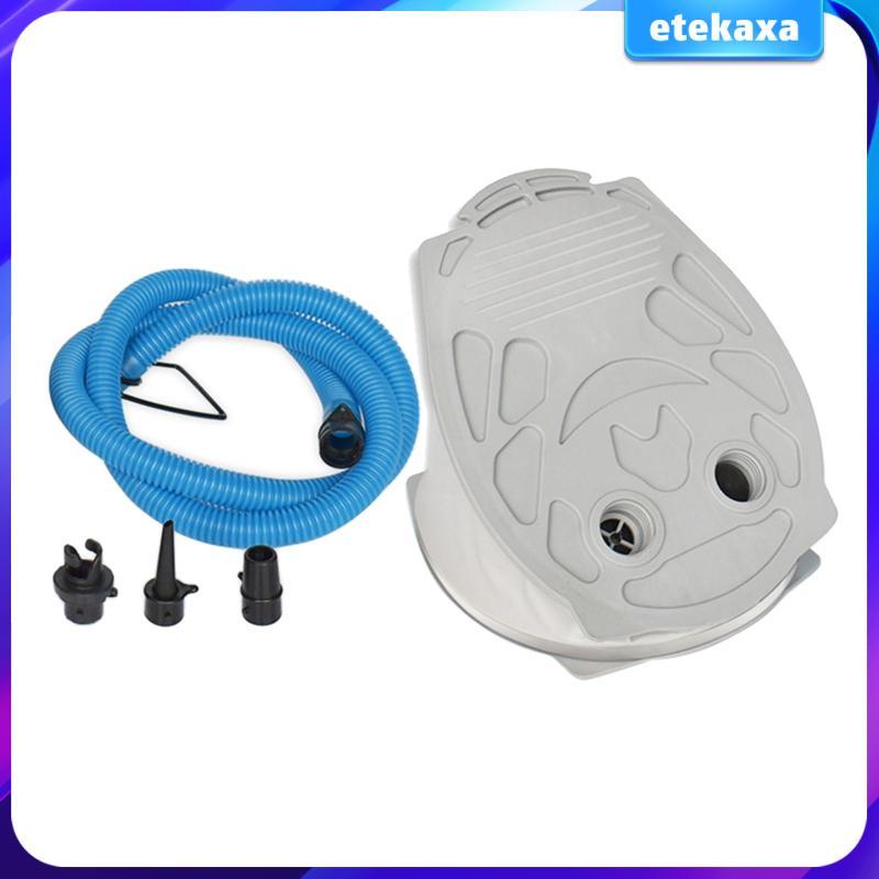 Máy Bơm Chân 3 Kích Thước Vòi Phun Thổi Bơm Hơi Cho Thuyền Kayak Thuyền Bơm Hơi Kayak