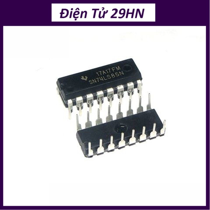 [Điện Tử 29HN] Chíp 74LS85 4-bit Magnitude Comparator DIP16