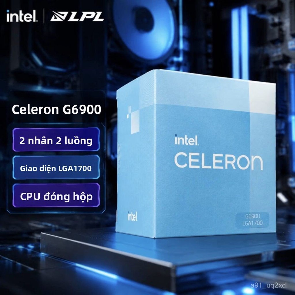 CPU Intel Celeron G6900 nguyên hộp chưa bóc tem có đồ họa tích hợp bảo hành toàn quốc