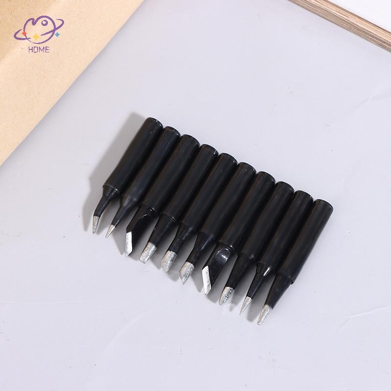 {maysuper} 5 Cái / lốc Đầu sắt hàn không chì bằng đồng 900M-T-I 900M-T-IS 900M-T-K Đầu sắt hàn {VN}