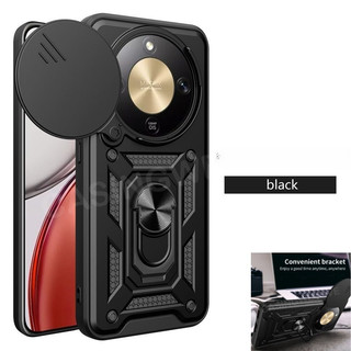  Ốp Điện Thoại Cho Honor X9d X70 X9 X9A X9B X9C Thông Minh 5G 4G 2025 Kim Loại Thời Trang Giáp Vòng Giá Đỡ Đẩy Kéo Camera Vỏ Bảo Vệ Chống Sốc Vỏ Cứng 