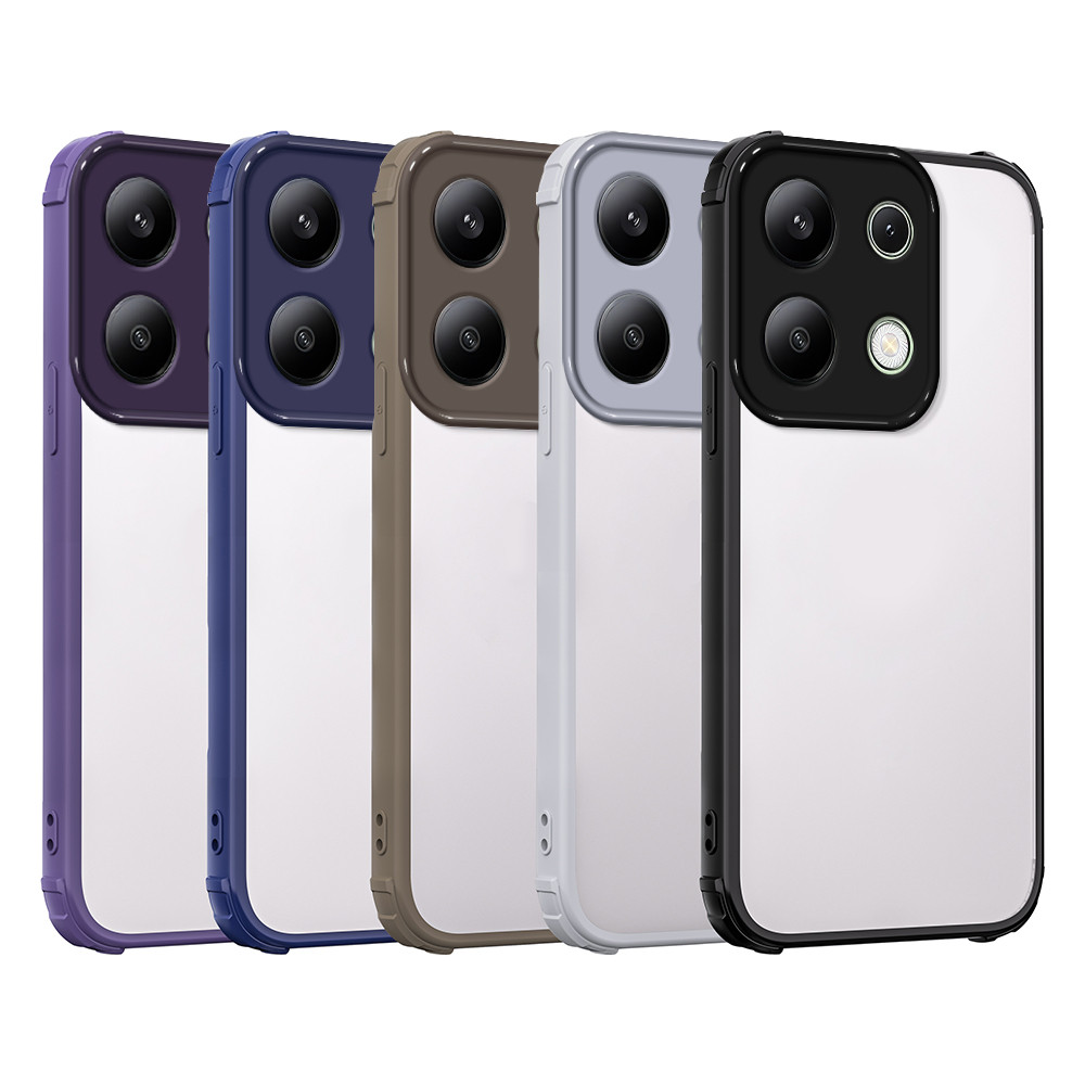 Xiaomi Redmi Note 13 4G 23129RAA4G 23124RA7EO 23129RA5FL Vỏ điện thoại vỏ mềm bảo vệ trong suốt cao 