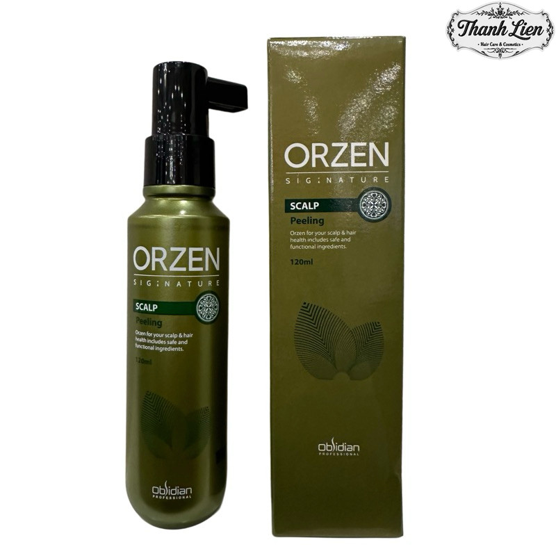 [ LT ] Tẩy tế bào da đầu chết scalp peeling ORZEN Obsidian Professional 120ml