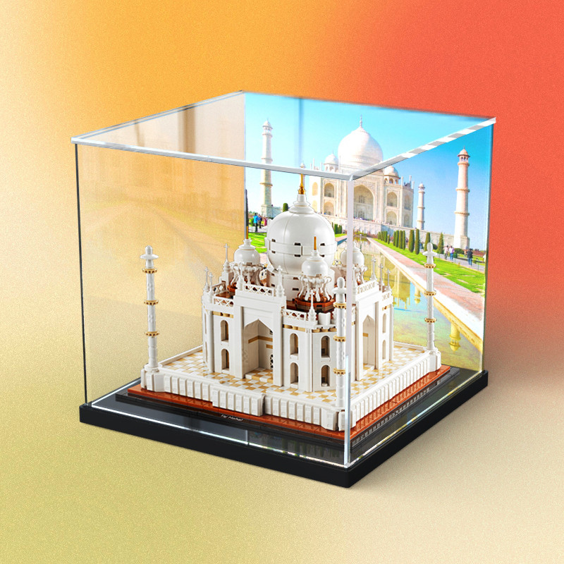 [Hộp trưng bày trong suốt acrylic] Vỏ chống bụi acrylic Thích hợp cho khối xây dựng LEGO 21056 Hộp t