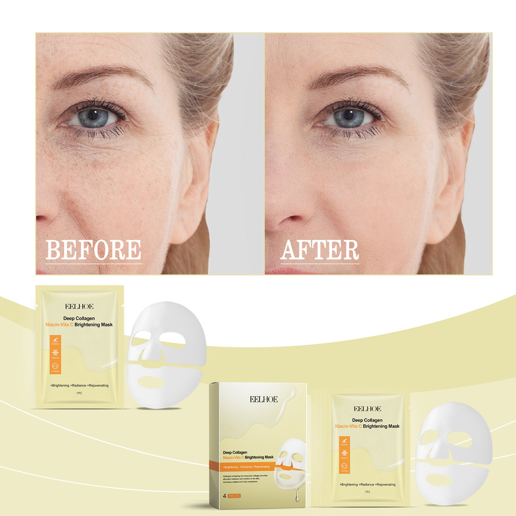 EELHOE Niacin Vitamin C Whitening Mask（Bags）Hydrating, moisturizing and nourishing skin daily skinca