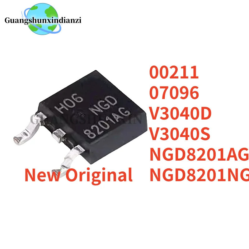 5 Chiếc 00211 07796 V3040D V3040S NGD8201AG NGD8201NG 8201NG 8201AG TO-252 Hiệu Ứng Trường Transisto