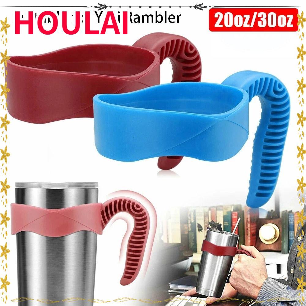 HOULAI 1 Cái Cốc Cốc Cốc Tay Cầm, Phụ Kiện Chai Drinkware Giá Đựng Bình Nước, Đế Cốc Di Động 5 Màu C