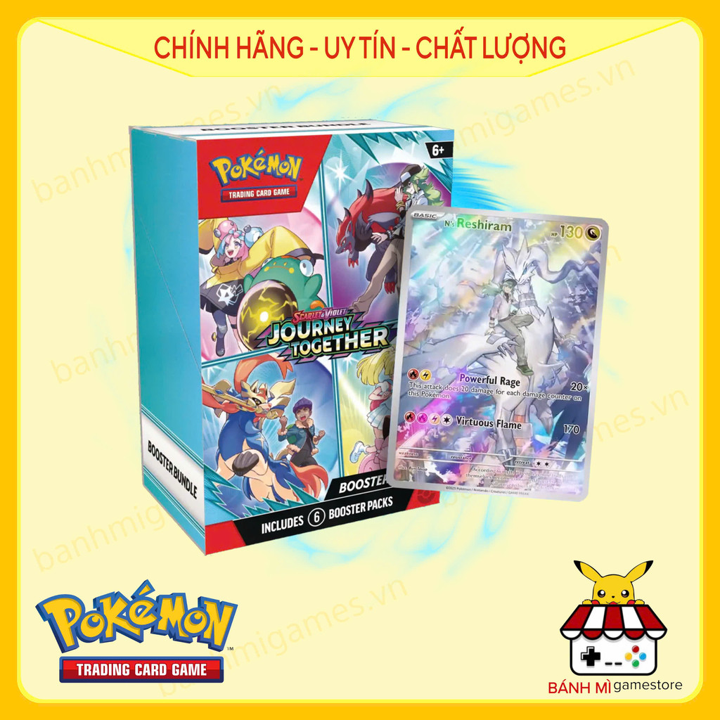 Pokémon TCG: Scarlet & Violet  - Journey Together Booster Bundle