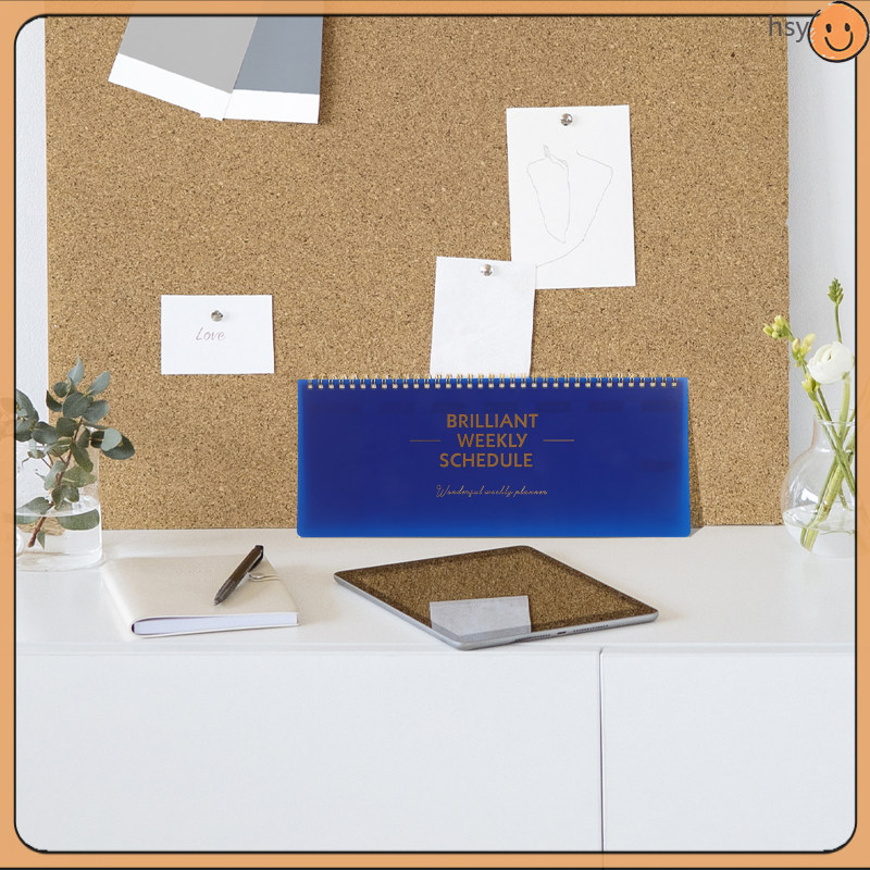 Notepad Habit Tracker Lịch để bàn Công cụ lập kế hoạch hàng tuần huyisheng