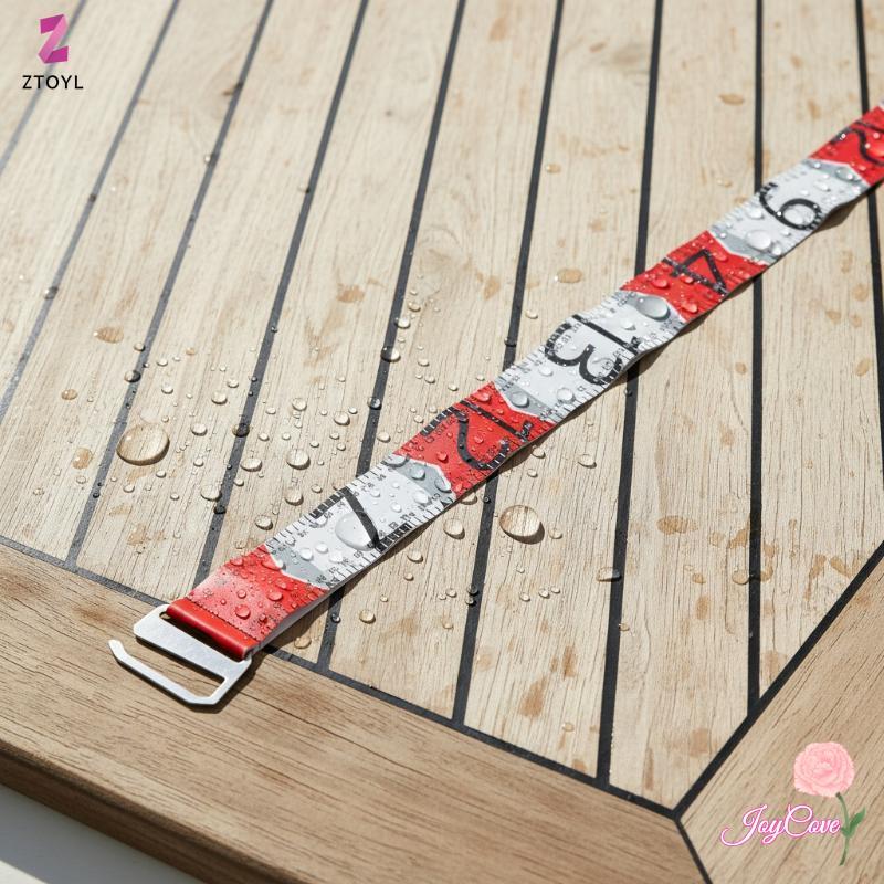 [ZTO-T] Thước dây câu di động 3 màu | Thước cá 140cm / 55in có cân cm & Inch cho mọi điều kiện câu c