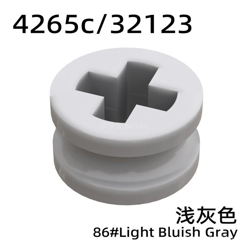 Jimengtang 4265c Công Nghệ Khối Xây Dựng Phần Phụ Kiện MOC Cross Half Bushing 1 / 2 Bushing LDD-3212