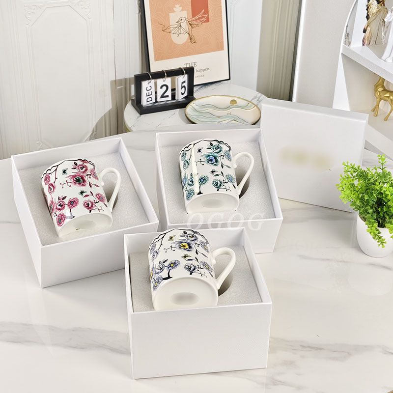 L5IW Ouge Modern Granville House Exchange Series Household Bone Porcelain Mugs Milk Cups Coffee Cups