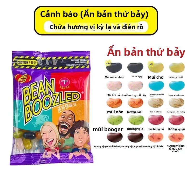 Jelly Belly Weird Beans Harry Potter Weird Beans Prank Party Đồ chơi khăm vui nhộn Đồ ăn vặt Weird B