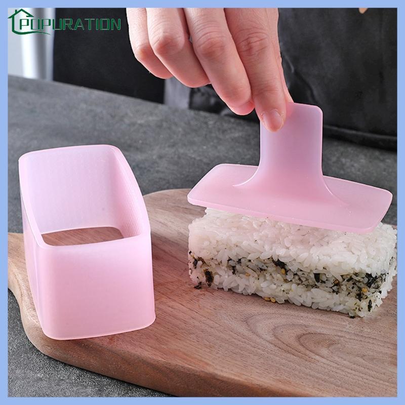 POP DIY Sushi Rice Tiện Ích Nhà Bếp Musubi Maker Onigiri Press Mold Stick Spam Musubi Press Mold Cer