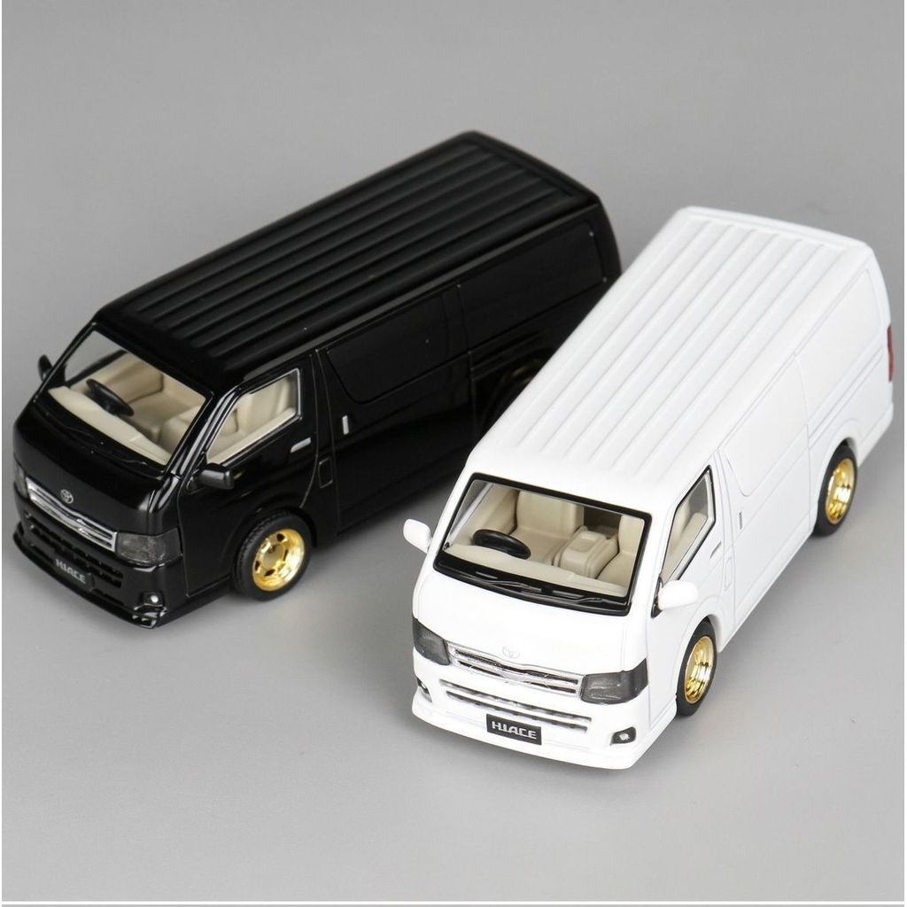 JKM 1 / 64 Toyota Hiace H200 Hợp Kim Tĩnh Diecast Xe Mô Hình Đồ Chơi Quà Tặng Sinh Nhật
