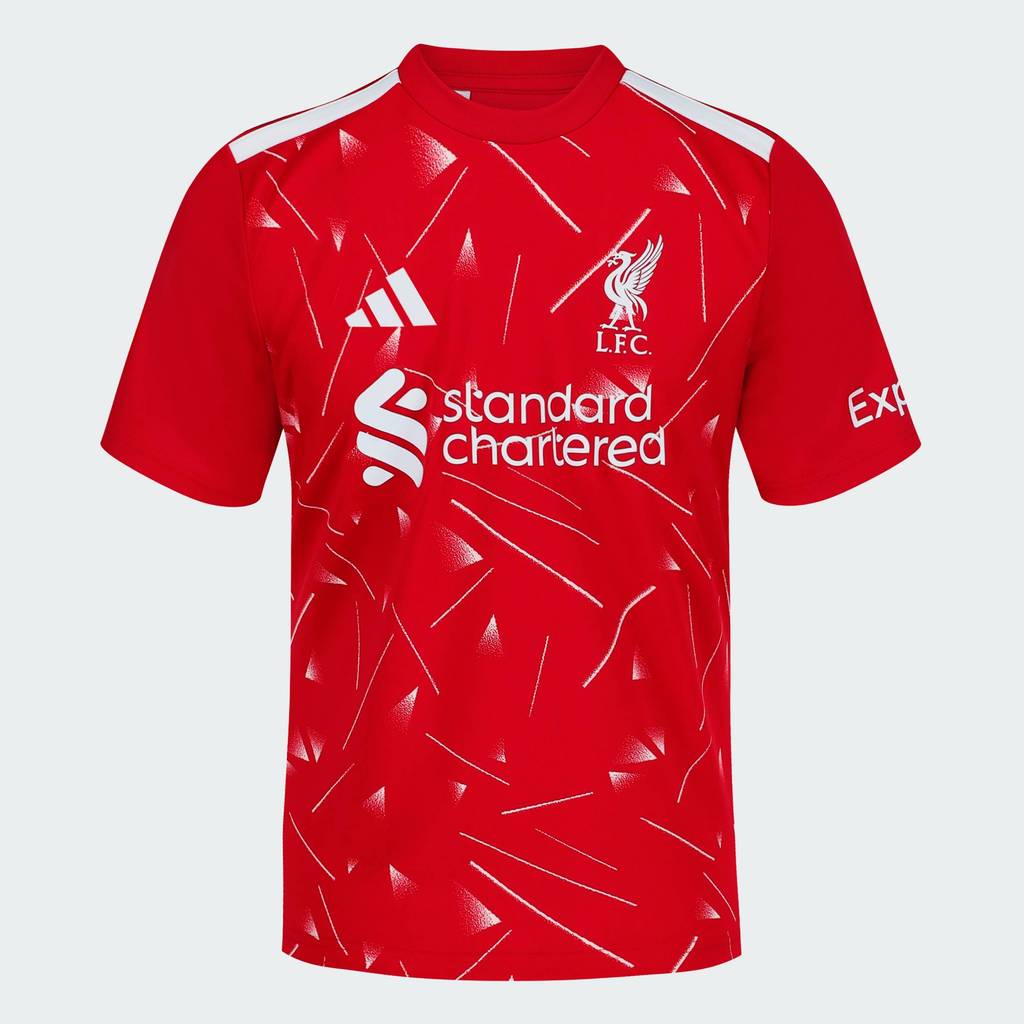 adidas Football Liverpool FC 26/27 Home Fan Jersey Kids Unisex Burgundy LE5780