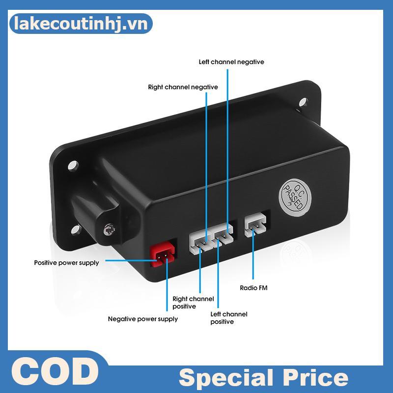 Lu 5.0 MP3 Player 2 * 3W Decoder Board Loa Xe FM Radio Module tinhj
