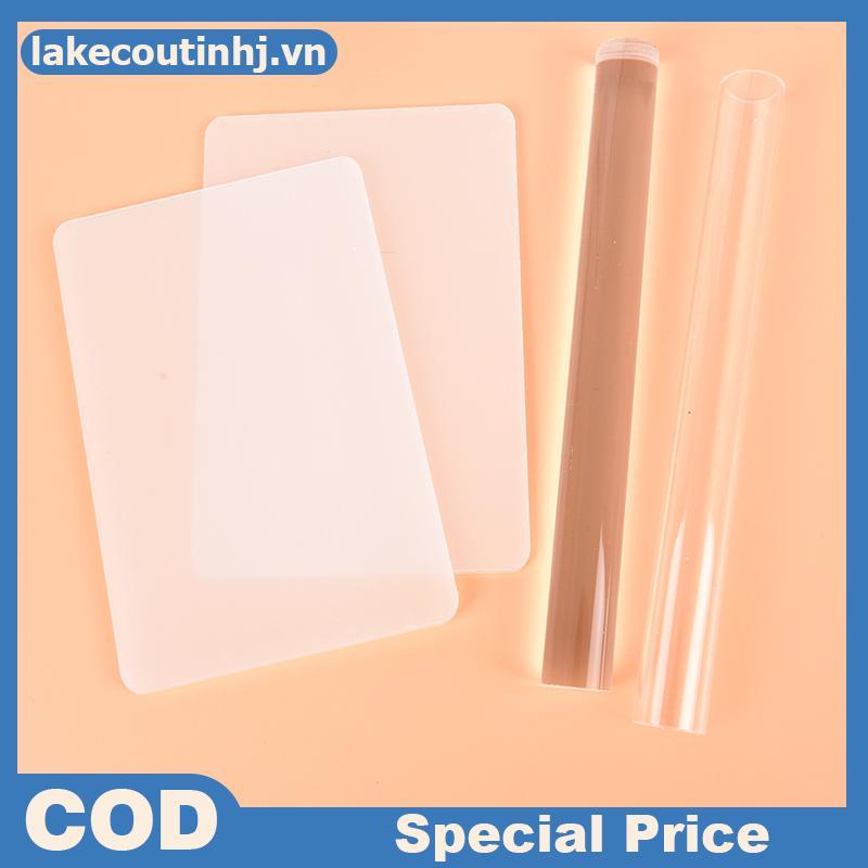 Lu Solid Clay Rolling Pin Acrylic Clay Roller DIY Modeling Clay Tools Phụ kiện tinhj