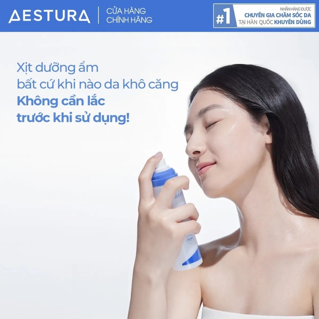 AESTURA ATOBARRIER365 Ceramide Cream Mist 120ml Làm Mềm Da Hằng Ngày- AST3