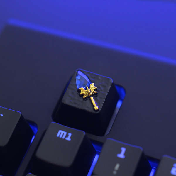 Key Stone DOTA2 DOTA2 DOTA2 Trò chơi Ngoại vi Hàng hóa Blue Stick A Stick Bàn phím cơ Kẽm Hợp kim nh