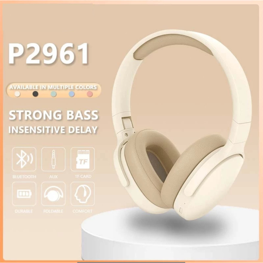 Tai nghe có thể gập lại không dây Bluetooth HaiLoka P2961 Khử tiếng ồn Độ trễ vô cảm có micrô