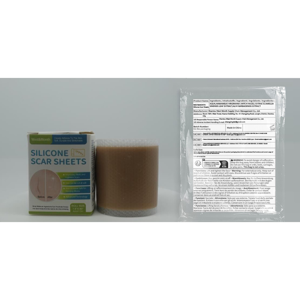 West Month Mieng Dan Silicone 4x150cm Mieng Dan Che Phu Dau Vet Tu Dan Tien Loi