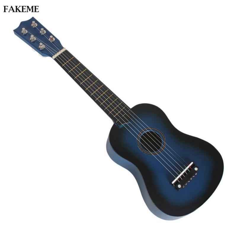 Trẻ em học nhạc 21 '' Mini Guitar Acoustic Guitar Nhạc cụ