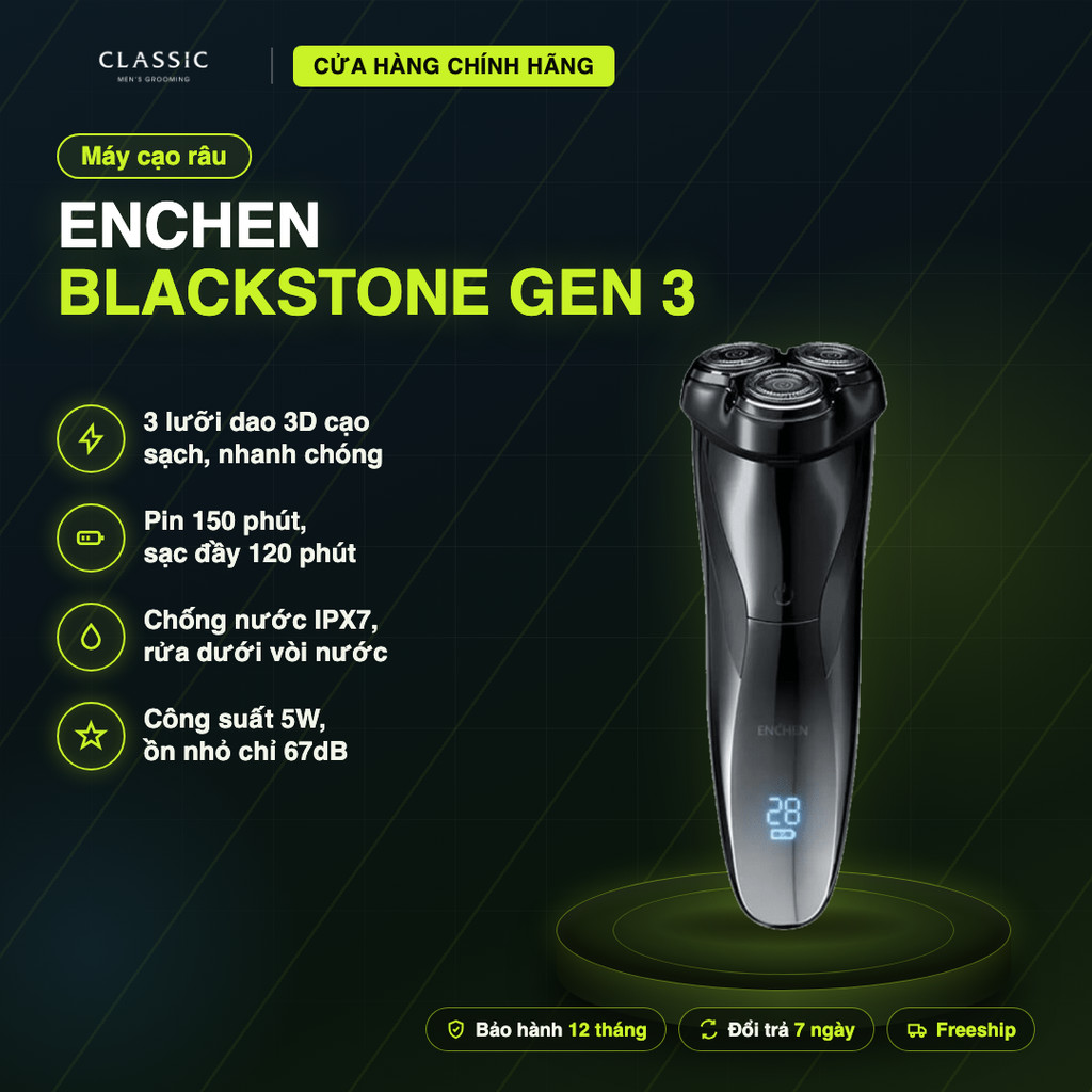 Máy cạo râu Enchen BlackStone 9