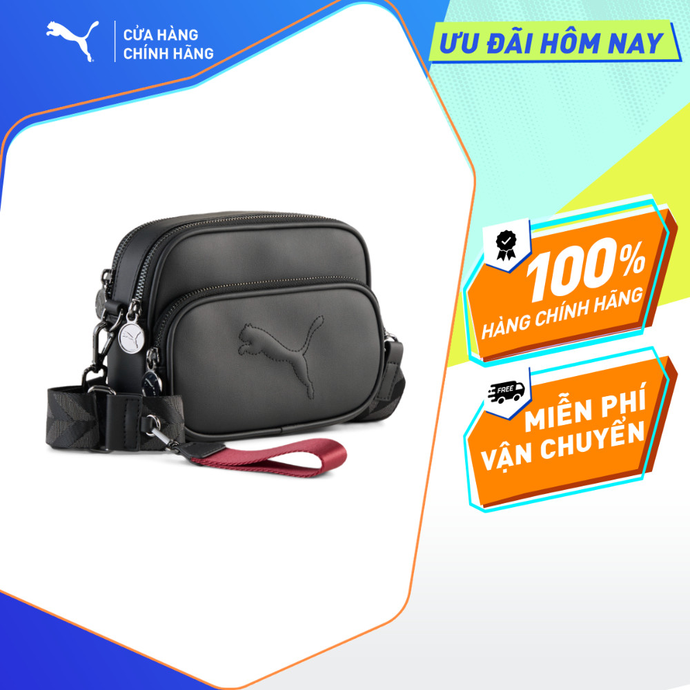 Túi Đeo Chéo PUMA Nữ SENSE Crossbody Bag Black Màu Đen