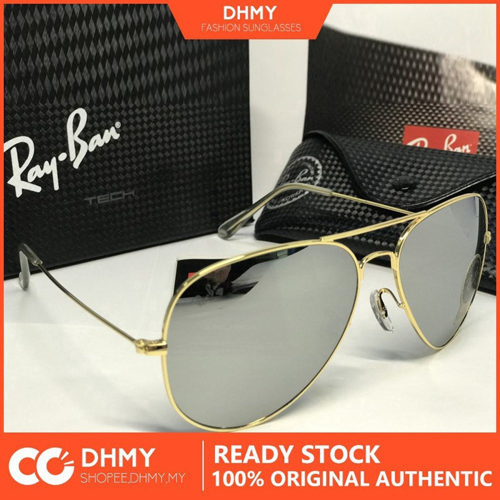 Kính râm chính hãng 2025 2020 New Ray/ Ban RB3026 Aviator Glass