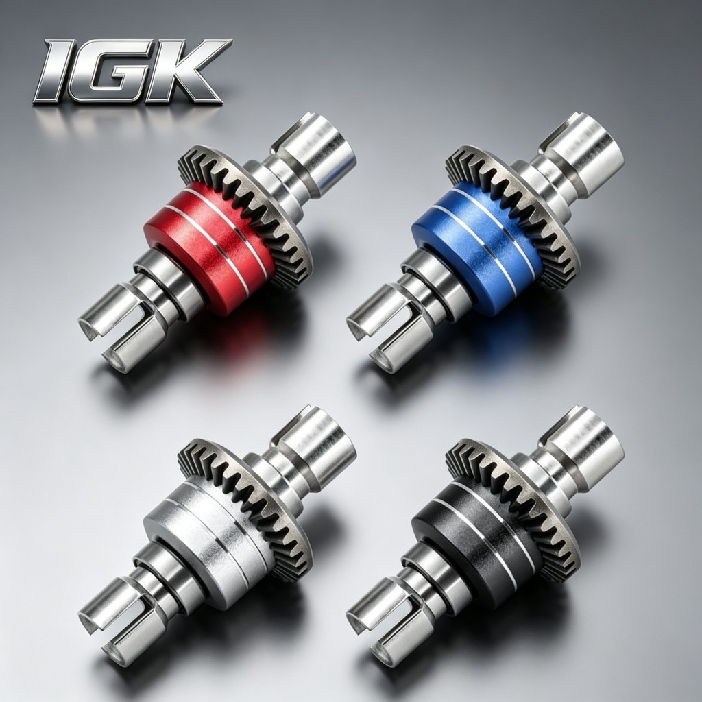 Nâng cấp bánh răng lắp ráp vi sai bằng thép 16420G cho xe RC MJX Hyper Go 1 / 14 1 / 16 16207 / 1620