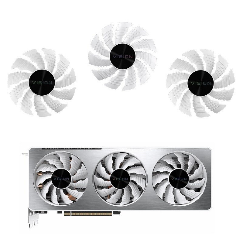 Vận chuyển 24 giờ GIGABYTE GIGABYTE RTX3060 3060TI VISION Quạt đồ họa đại bàng tuyết